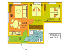 Grundriss Ferienwohnung