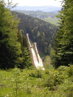 die zwei kleinen Aschbergschanzen